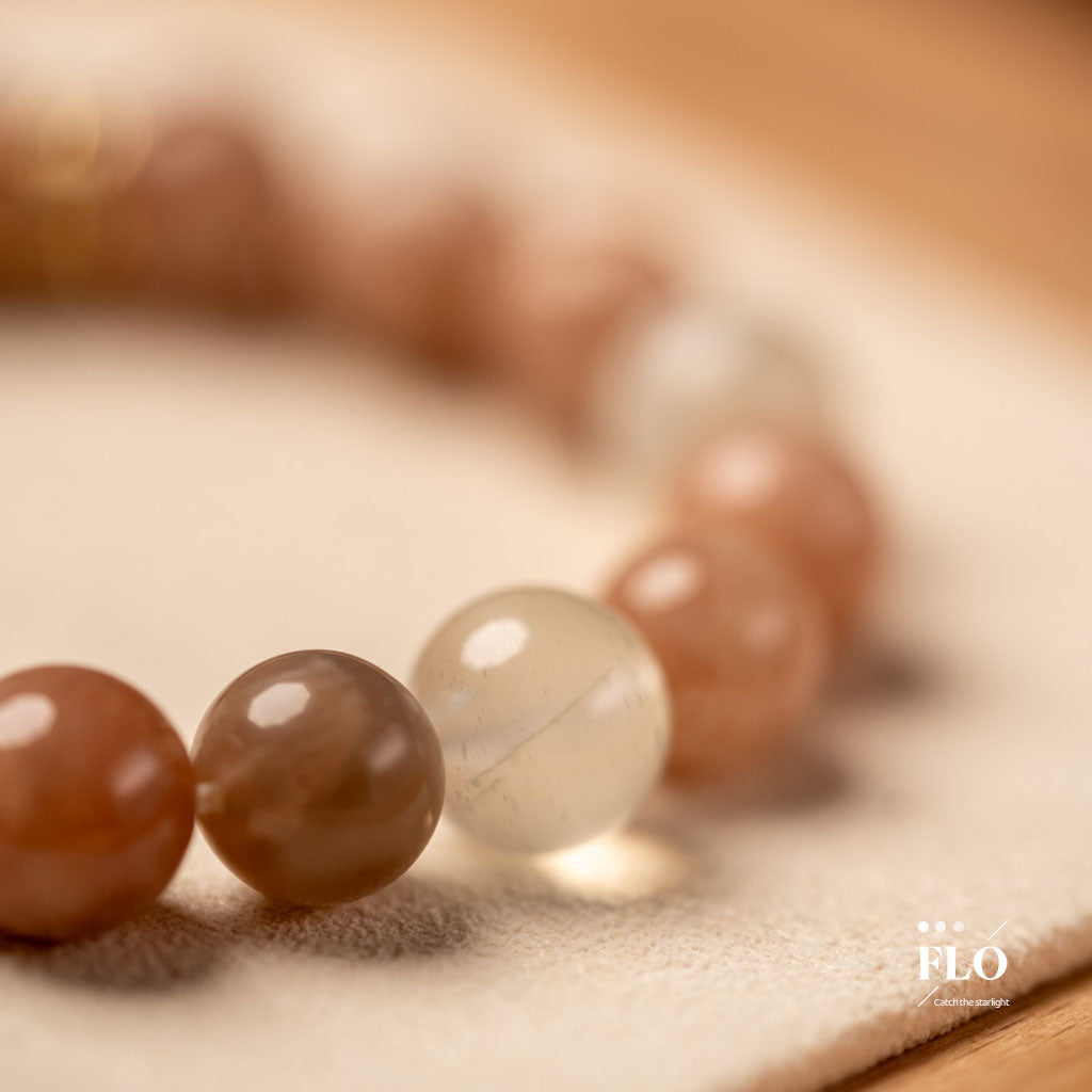 LAUREL Moonstone Bracelet for Emotional Healing, Intuition & Calm Balance