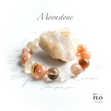LAUREL Moonstone Bracelet for Emotional Healing, Intuition & Calm Balance