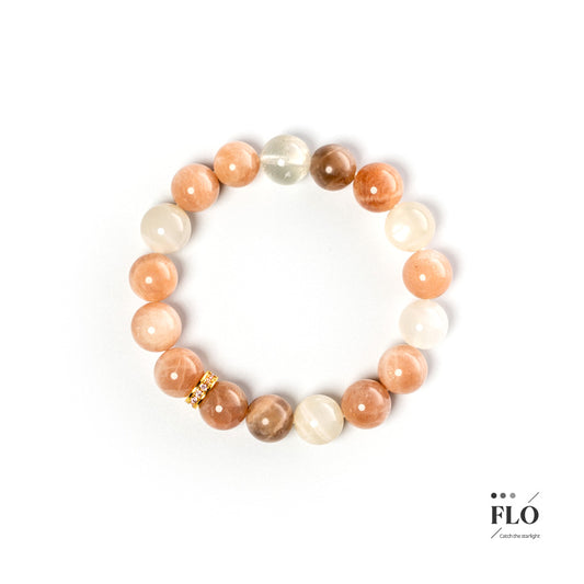 LAUREL Moonstone Bracelet for Emotional Healing, Intuition & Calm Balance