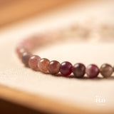 PINK DYE Pink Tourmaline Bracelet for Heart Healing, Self-Love & Soft Emotional Warmth