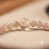 PINK DYE Pink Tourmaline Bracelet for Heart Healing, Self-Love & Soft Emotional Warmth