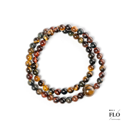 TIGER SOUL Tiger's Eye Bracelet for Courage, Confidence & Fearless Protection