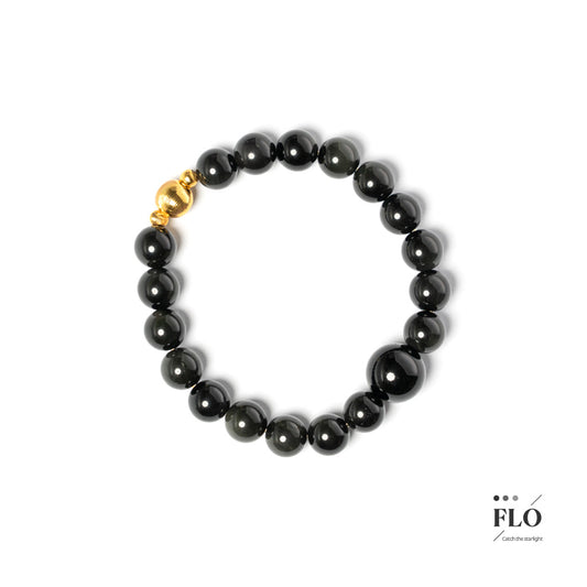 MYSTIC Obsidian Bracelet for Intuition, Protection & Quiet Power